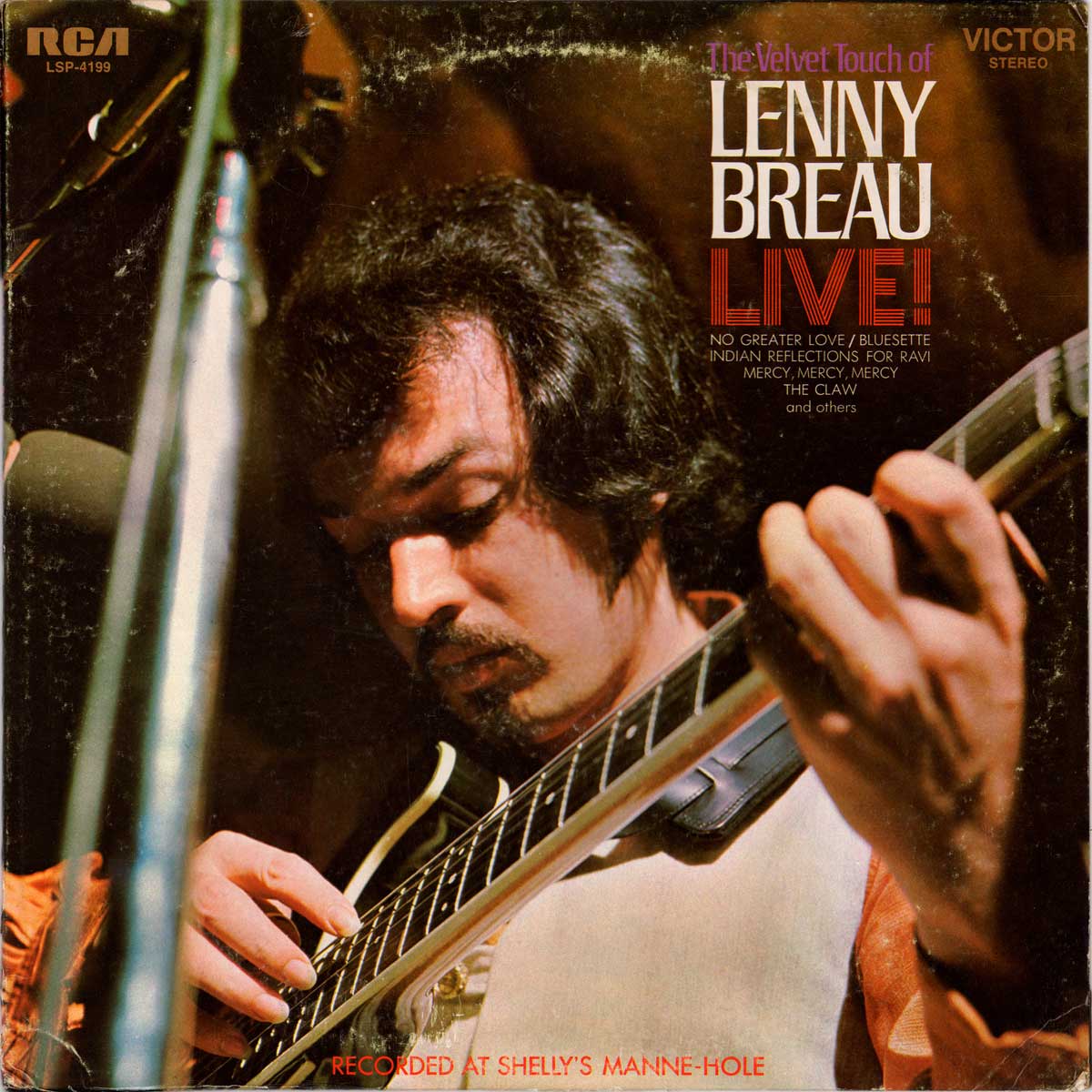 Lenny Breau - The Velvet Touch of Lenny Breau Live! - Front cover